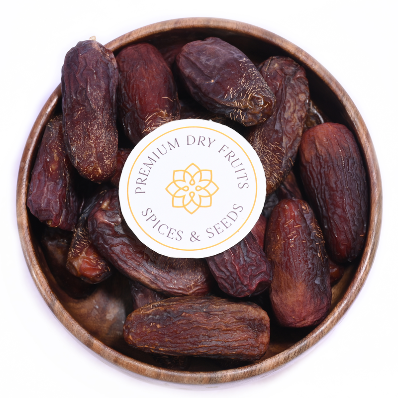 Amber Dates  is a soft and fleshy dry date variety of date fruit from Saudi Arabia Madina