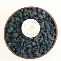 Black Raisins Seedless Naturally sun-dried and seedless, they make for a nutritious snack and regal addition to pulao, ice cream and desserts.