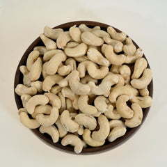 Oven Roasted and Salted Cashew Nuts are made using a dry roasting technique and are often low in sodium and oil-free.