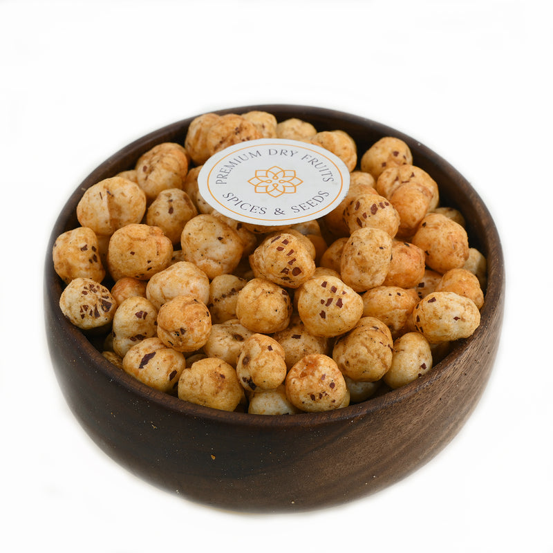 Achari Fox Nut is a popular snack enjoyed by many. Made with crispy fox nuts coated in a tangy and flavorful pickle spice mix, this unique snack offers a delightful combination of textures and tastes