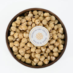 Hazelnuts, unlike almonds and Brazil nuts which are seeds and not nuts, is a fruit of the hazelnut tree. Hazel nuts are consumed world over, as a snack by itself 