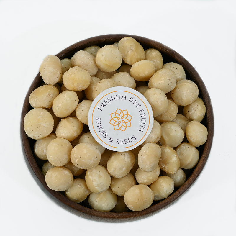 Macadamia nuts are high in fat content and it makes them perfect for people on a keto diet. The fat content also makes macadamia nut butter possible and delicious. Roasted macadamia makes prefect snacks for both adults and children alike.