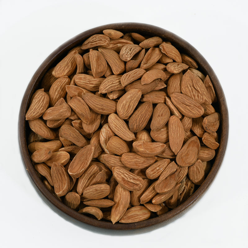 Mamra Almonds are whole nuts, not cut pieces, and are renowned for being particularly sweet and oily. 