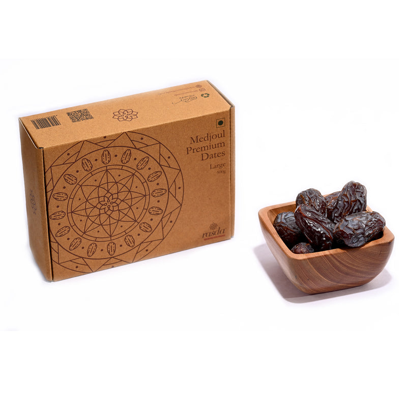 Medjool dates are a type of premium, natural date known for their large size 500 grams