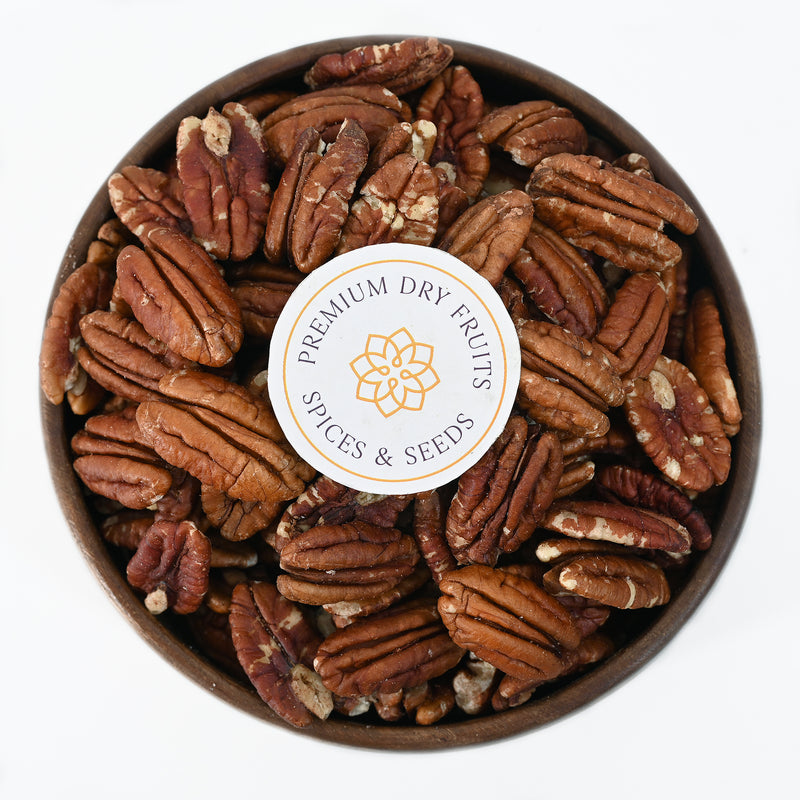 Experience the premium quality of Exotic Pecan nuts from House of Rasda today.