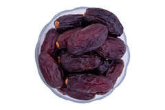 Enjoy gourmet Medjoul dates, known for their majestic quality, size and taste